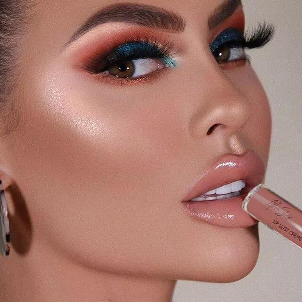 Glossy makeup look from your beauty collection
